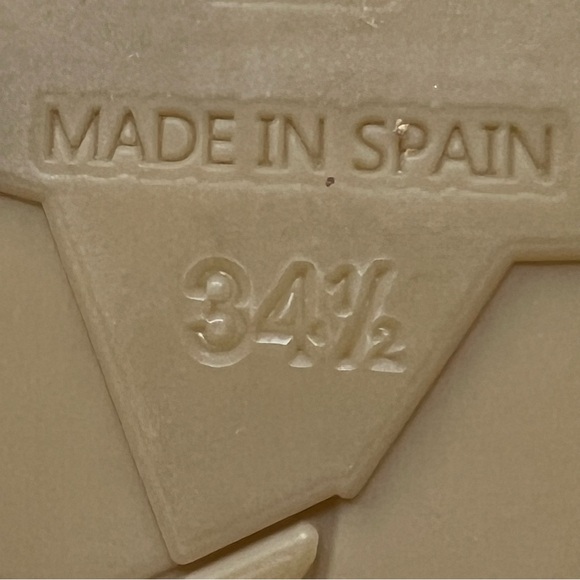 Jimmy Choo Cream Wedge Sandals - Picture 11 of 12